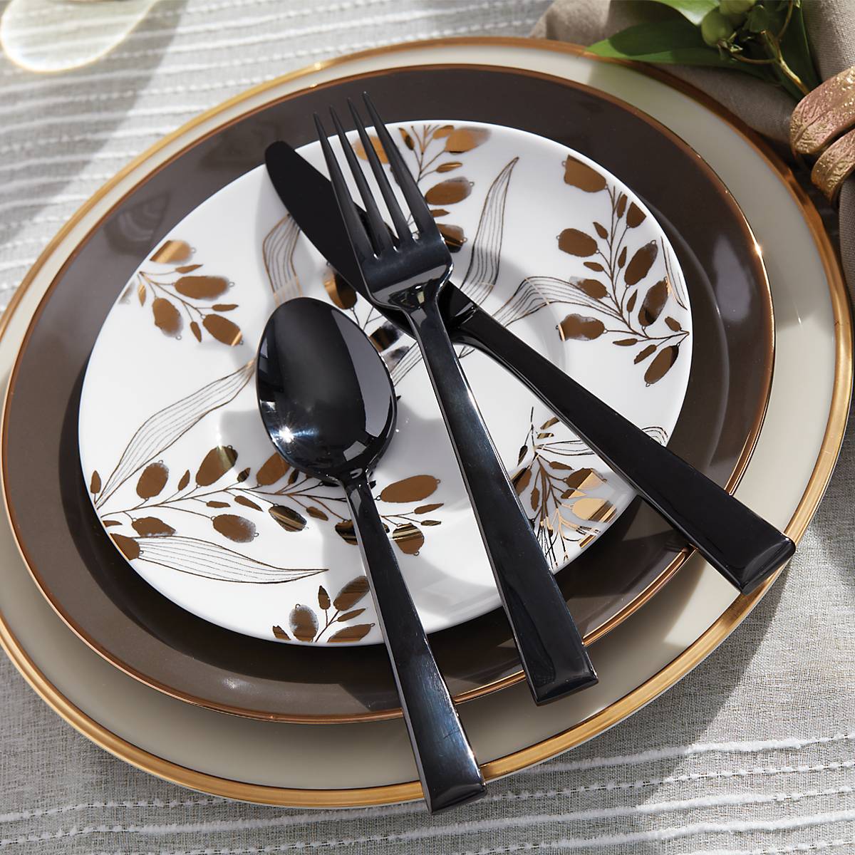 Lenox Heritage Lenox Heritage Colebrook Onyx 5-Piece Place Setting - Image 7