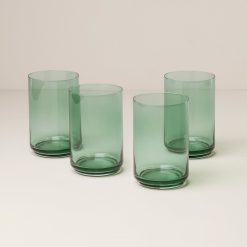 Lenox Heritage Lenox Heritage Tuscany Stackable Classics Green Coolers, Set of 4