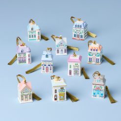 Lenox Heritage Lenox Heritage Lenox Spice Village 10-Piece Mini Ornament Set