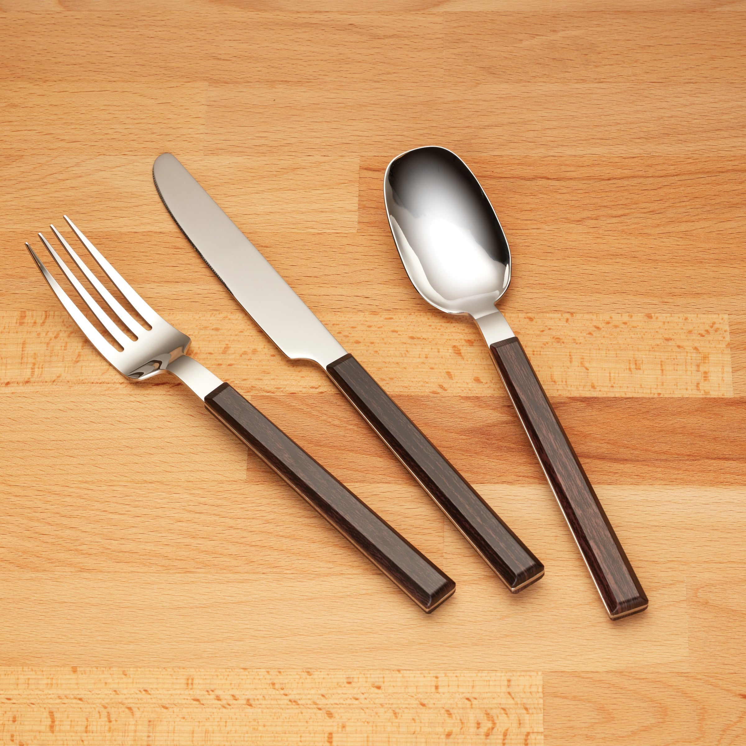 Lenox Heritage Lenox Heritage Henley Brown 16-Piece Flatware Set - Image 3