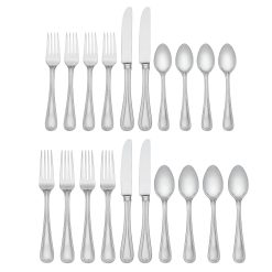 Alternative view of Lenox Heritage Lenox Heritage Vintage Jewel 20-Piece Flatware Set