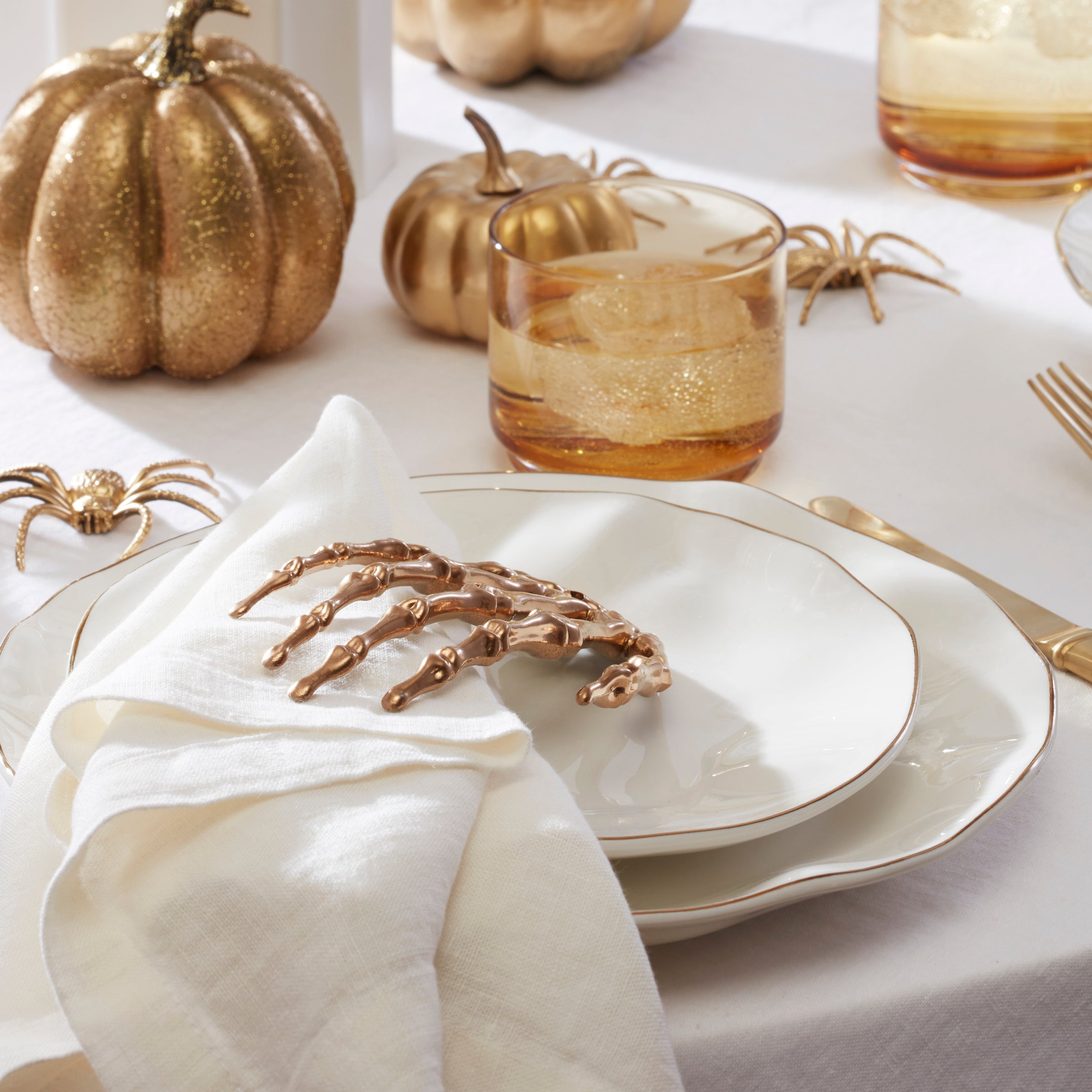 Lenox Heritage Lenox Heritage Tuscany Classics Stackable Amber Short Glasses, Set of 4 - Image 12