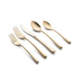Lenox Heritage Lenox Heritage Samantha Gold 20-Piece Flatware Set