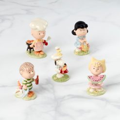 Lenox Heritage Lenox Heritage Peanuts Barbecue 5-Piece Figurine Set