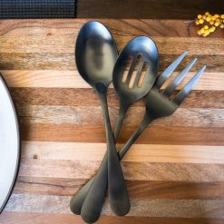 Alternative view of Lenox Heritage Lenox Heritage Rhiannon Black Satin 3-Piece Hostess Set