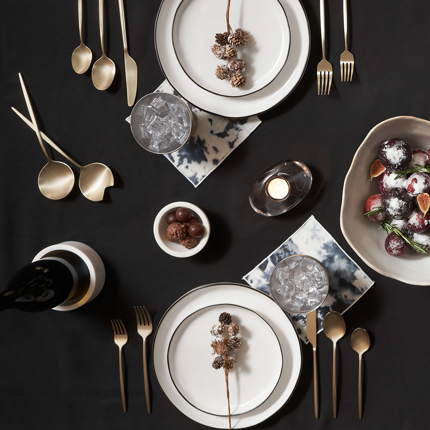 Lenox Heritage Lenox Heritage Gaze Champagne Satin 20-Piece Flatware Set - Image 14