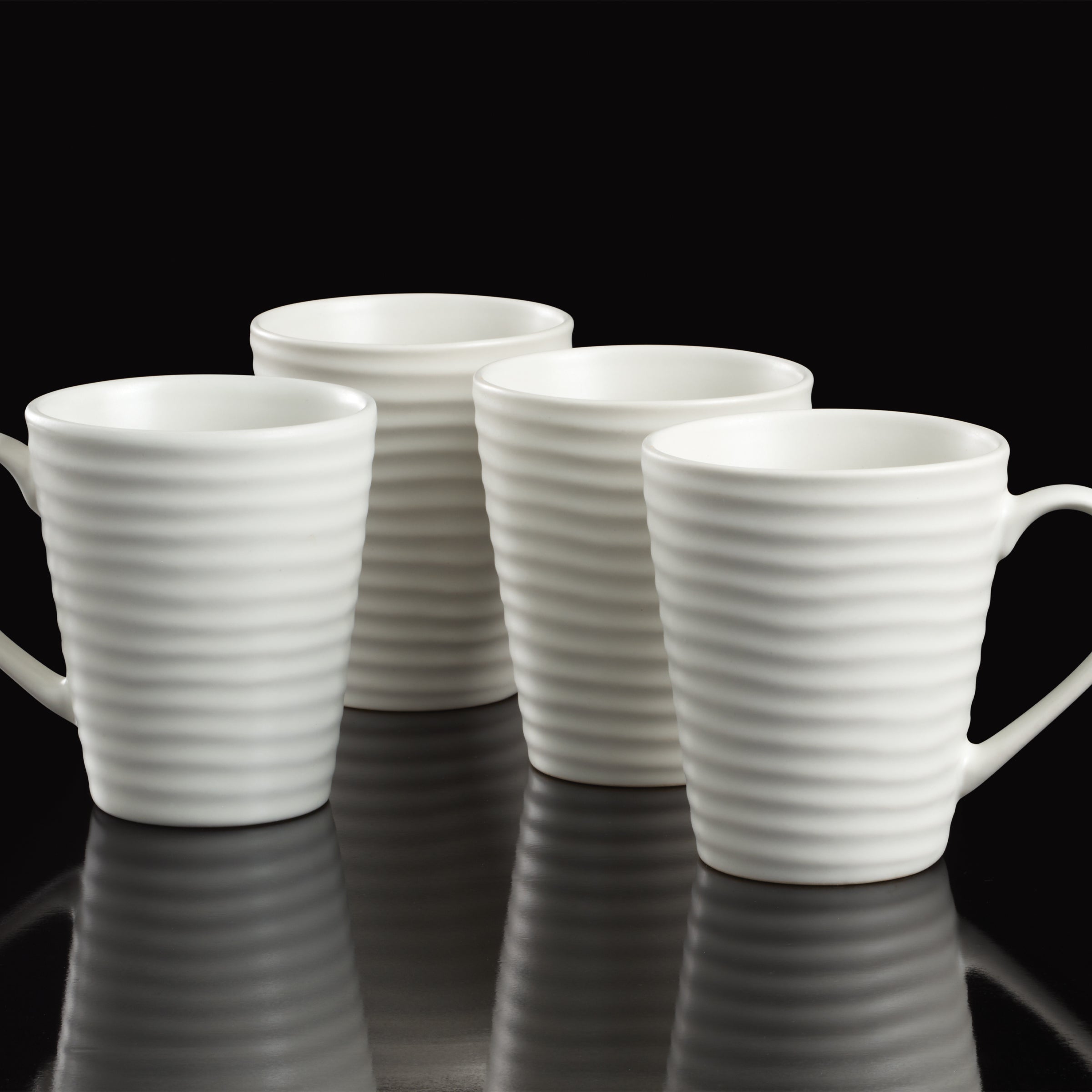 Lenox Heritage Lenox Heritage Ridge White Mugs, Set of 4 - Image 3