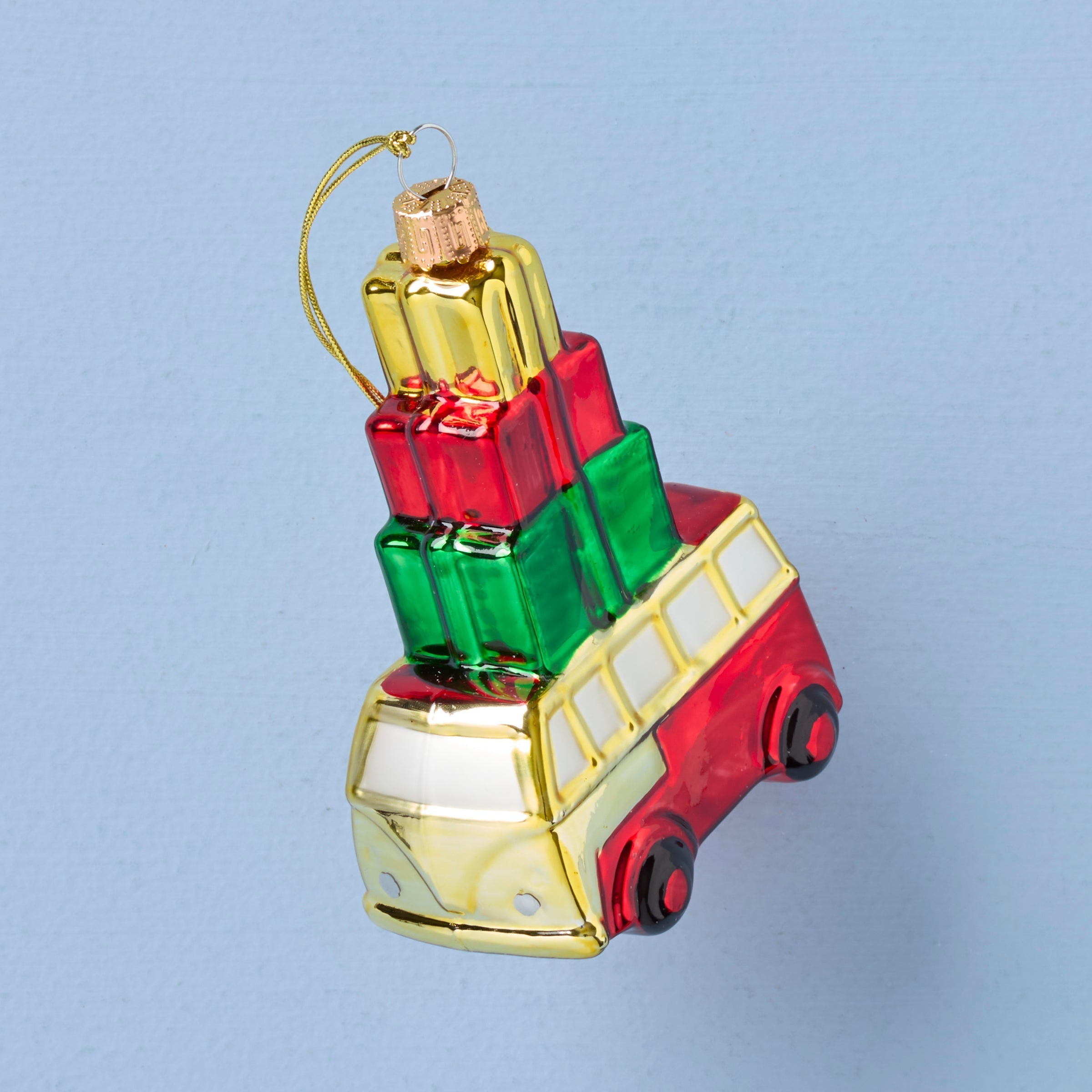 Lenox Heritage Lenox Heritage Retro Blown Glass Van with Gifts Ornament