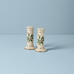 Lenox Heritage Lenox Heritage Holiday Salt & Pepper Set of 2