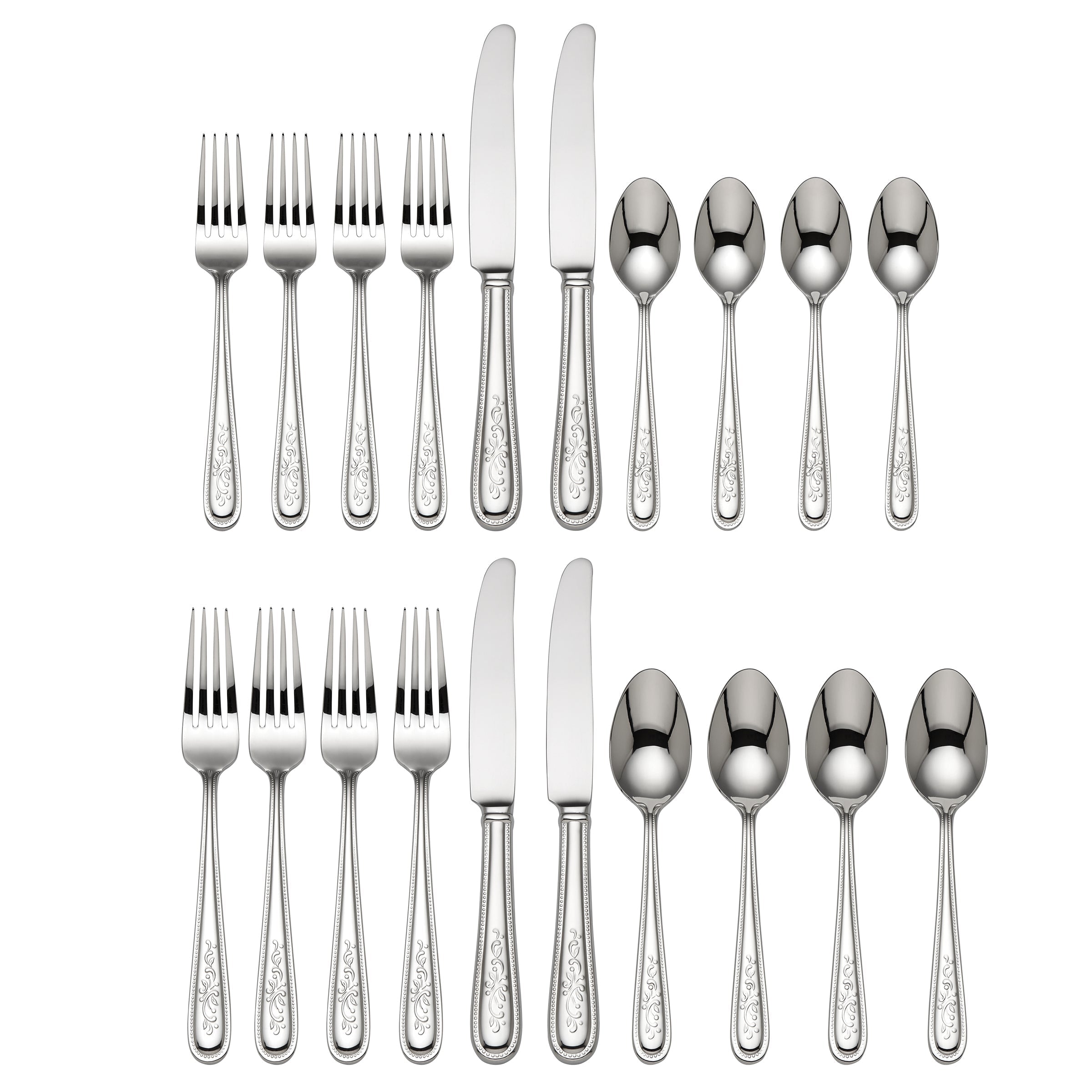 Lenox Heritage Lenox Heritage Opal Innocence 20-Piece Flatware Set - Image 2