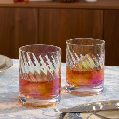 Alternative view of Lenox Heritage Lenox Heritage Tuscany Classics Iridescent Double Old Fashion Glasses, Set of 4