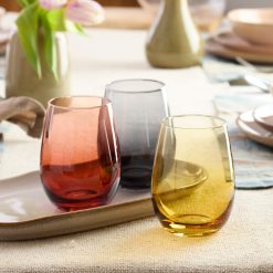 Alternative view of Lenox Heritage Lenox Heritage Golden Hour Stemless Wine Glasses, Set of 4