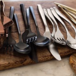 Alternative view of Lenox Heritage Lenox Heritage Isobel Black Satin 20-Piece Flatware Set