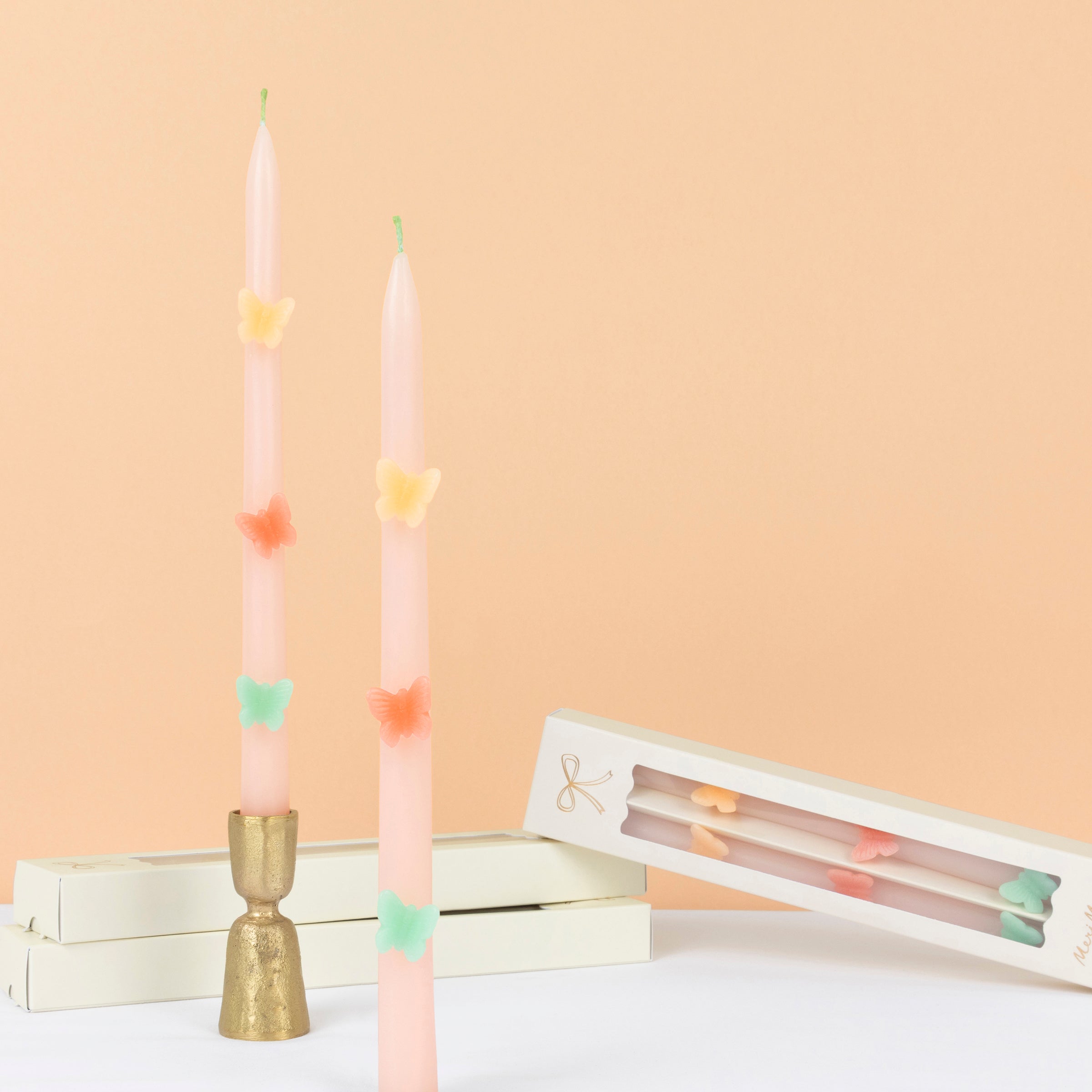 Lenox Heritage Lenox Heritage Butterfly Taper Candles, Set of 2 - Image 4
