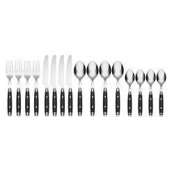 Alternative view of Lenox Heritage Lenox Heritage Jubilee Black 16-Piece Flatware Set