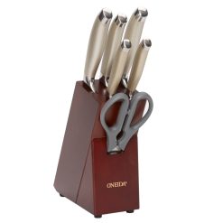Lenox Heritage Lenox Heritage Preferred 7-Piece Cutlery Block Set