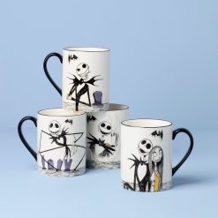 Alternative view of Lenox Heritage Lenox Heritage Nightmare Before Christmas Mugs, Set of 4
