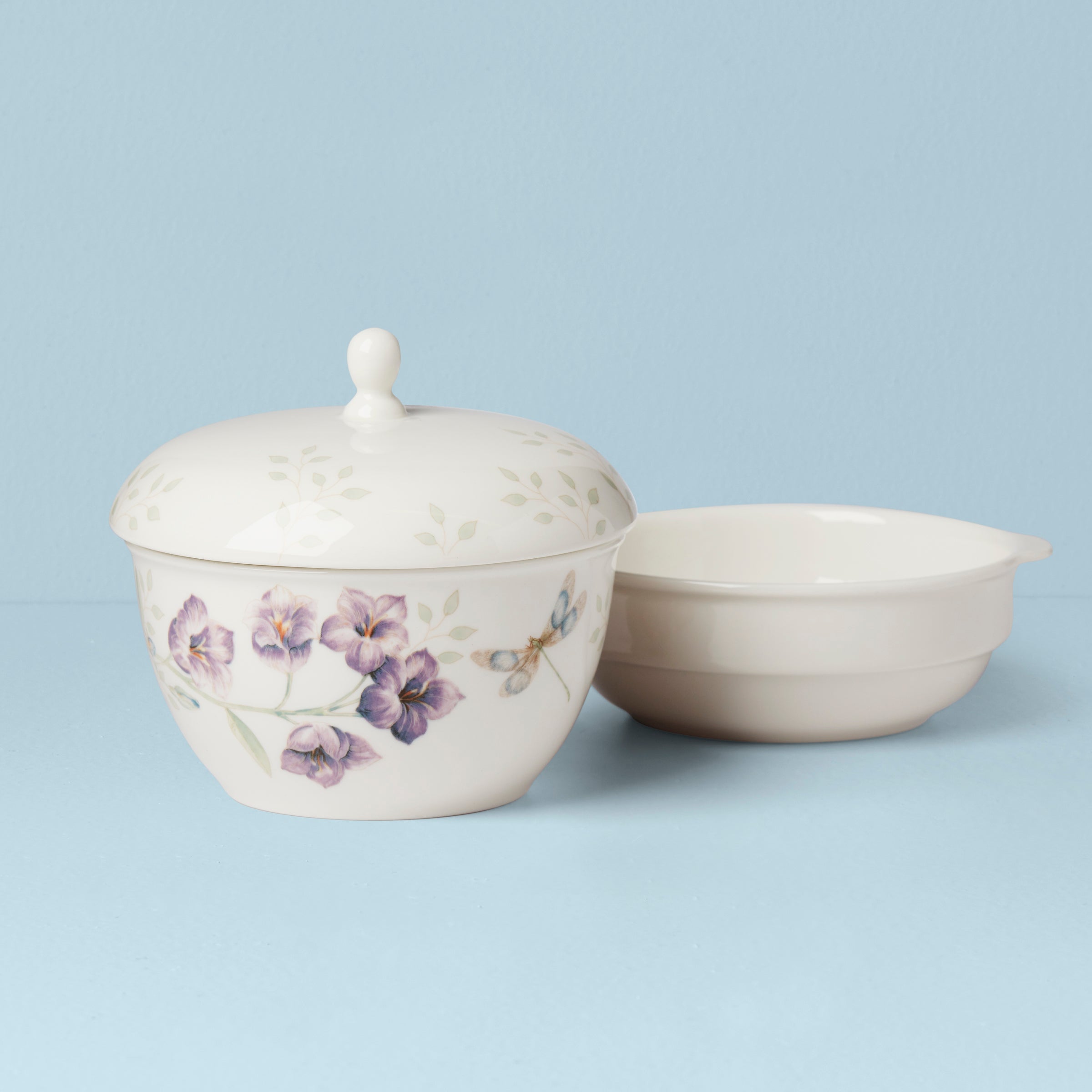 Lenox Heritage Lenox Heritage Butterfly Meadow 3-Piece Stackable Bowl Set - Image 4