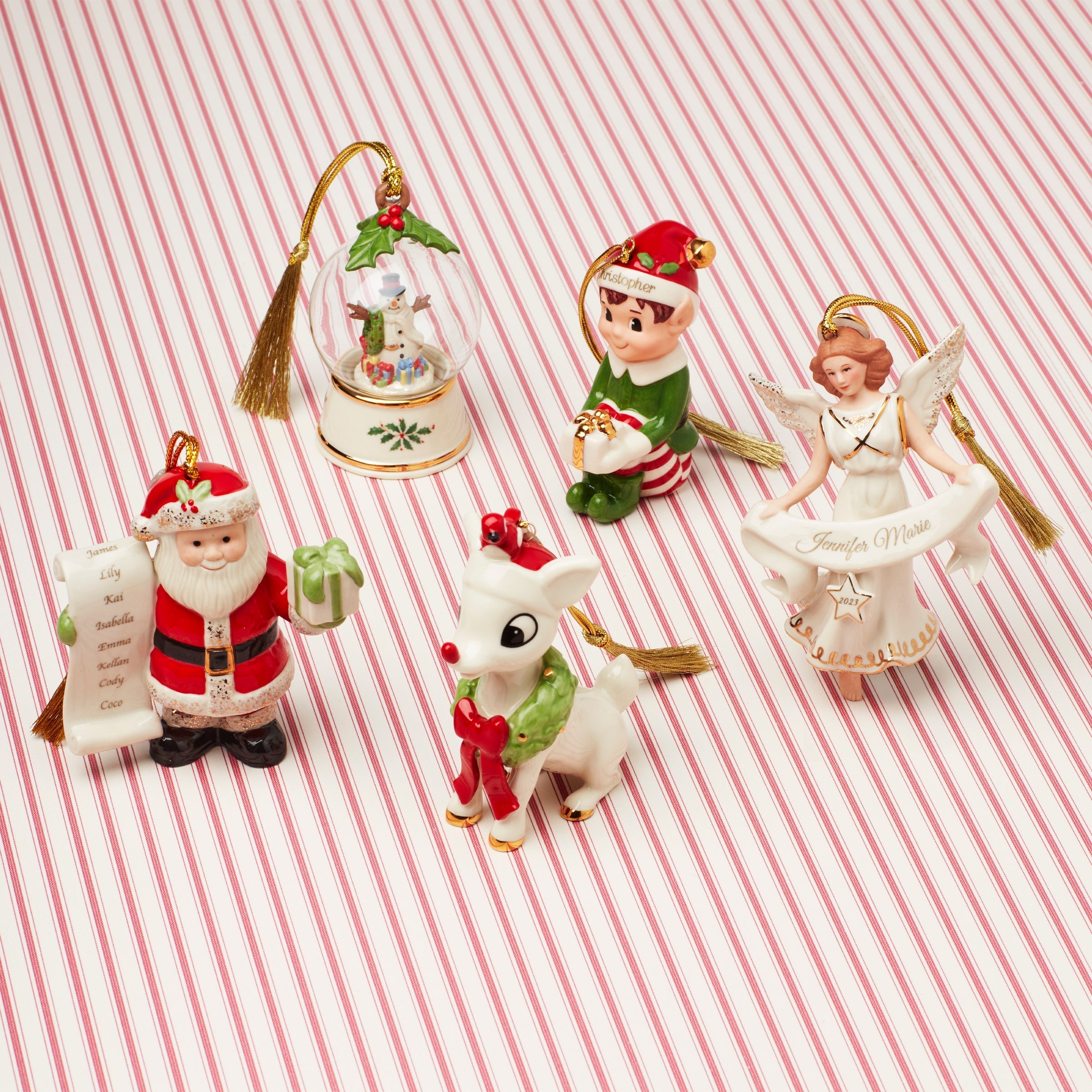 Lenox Heritage Lenox Heritage Personalized Naughty & Nice Ornament - Image 6