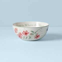 Alternative view of Lenox Heritage Lenox Heritage Butterfly Meadow Home is Where The Heart is Bowl