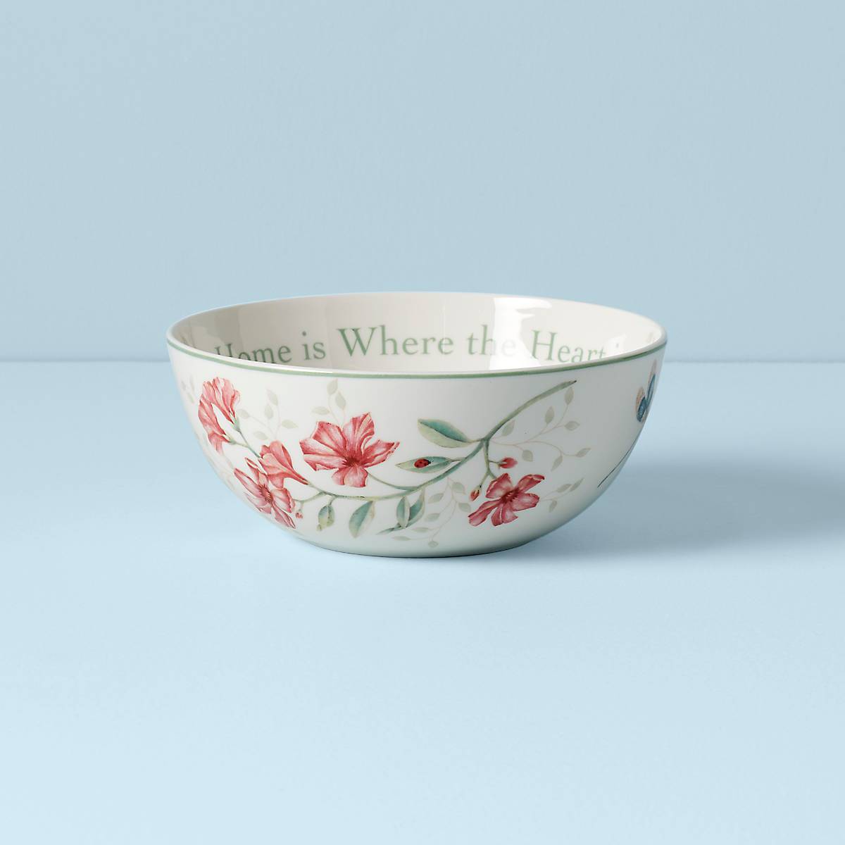 Lenox Heritage Lenox Heritage Butterfly Meadow Home is Where The Heart is Bowl - Image 2