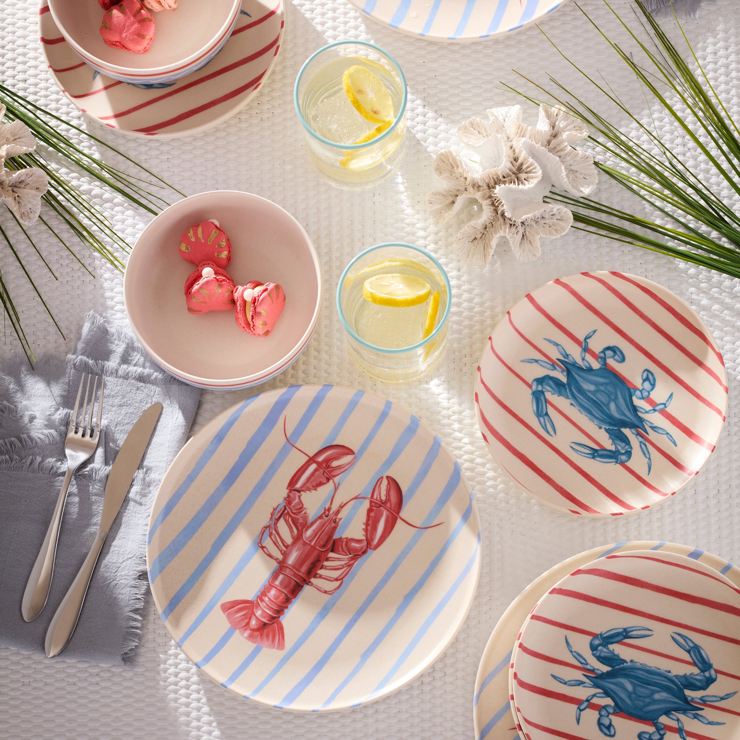 Lenox Heritage Lenox Heritage 24 Seven Melamine Wharfside 24-Piece Dinnerware Set - Image 2