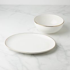 Lenox Heritage Lenox Heritage Trianna White 2-Piece Serveware Bundle
