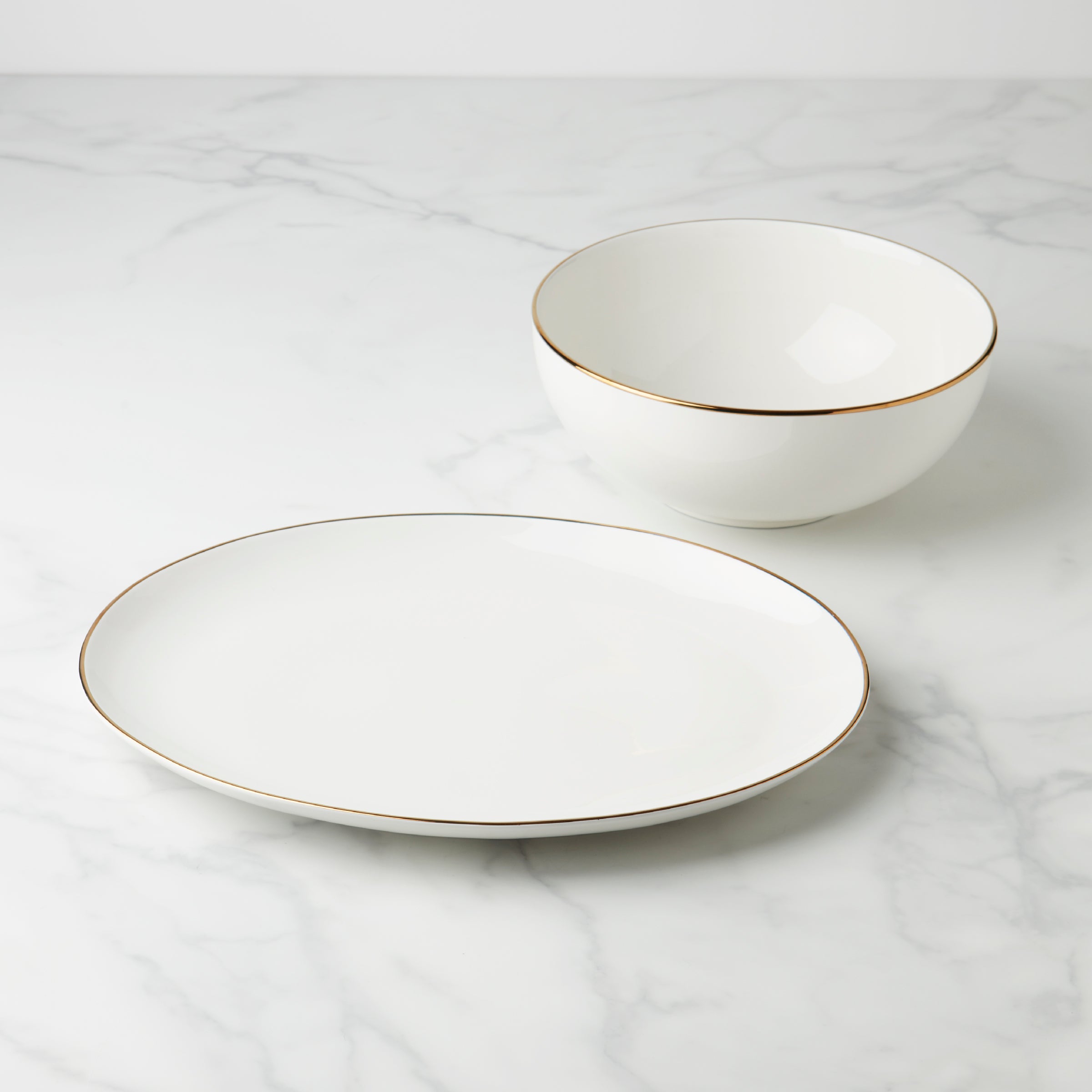 Lenox Heritage Lenox Heritage Trianna White 2-Piece Serveware Bundle