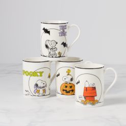 Lenox Heritage Lenox Heritage The Great Pumpkin Mugs, Set of 4