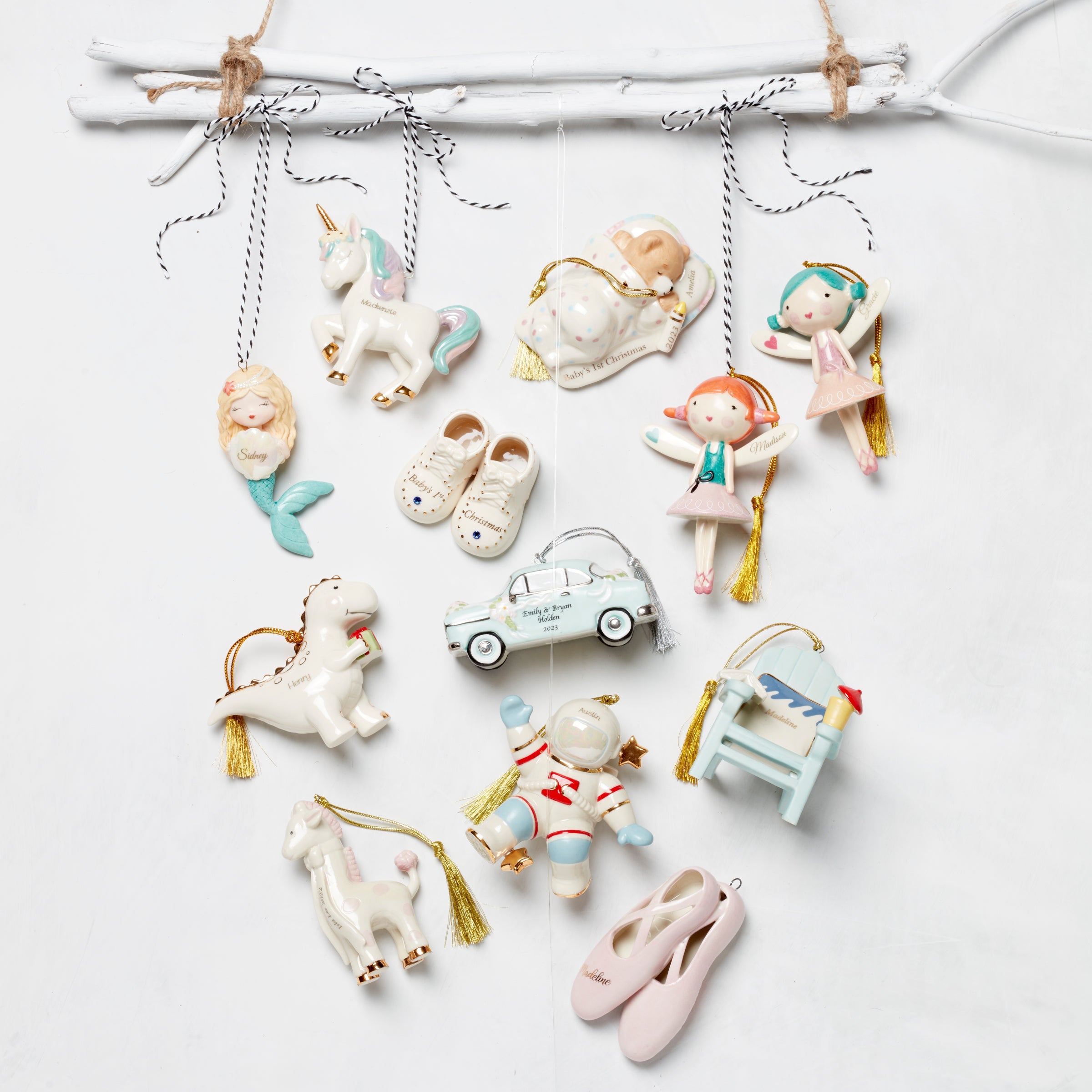 Lenox Heritage Lenox Heritage Personalized Baby's Teddy Bear Ornament - Image 4