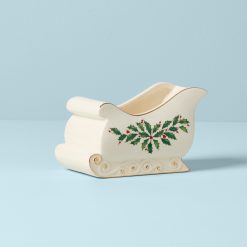 Lenox Heritage Lenox Heritage Holiday Sleigh Candy Dish
