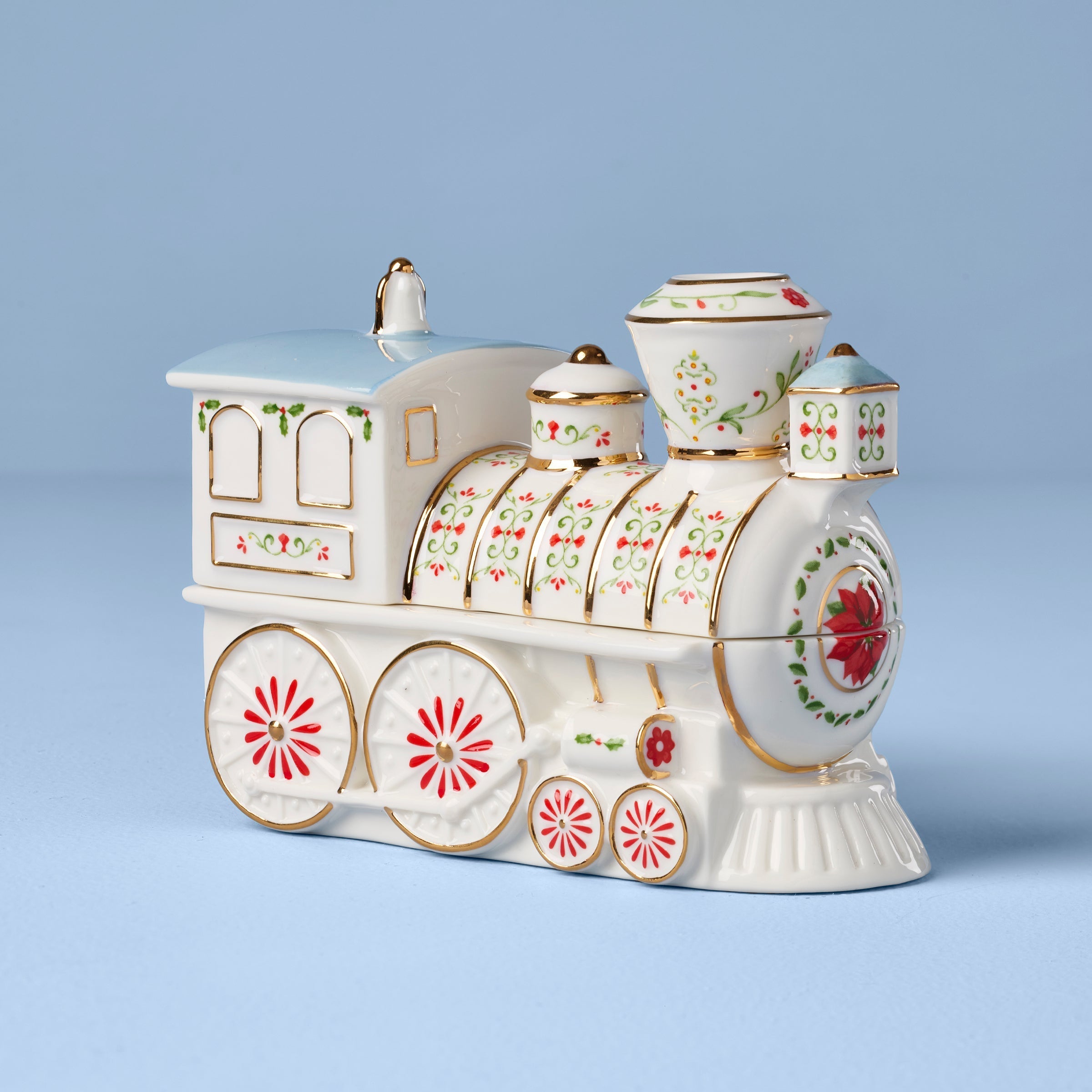 Lenox Heritage Lenox Heritage Lenox Holiday Village Christmas Train Server - Image 3
