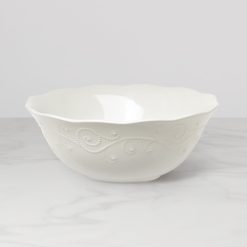 Lenox Heritage Lenox Heritage French Perle White Large Serving Bowl