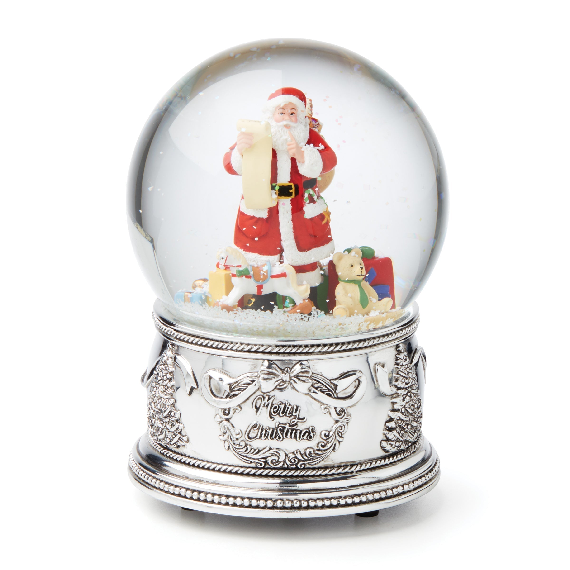 Lenox Heritage Lenox Heritage Winter Traditions Santa Snow Globe - Image 4