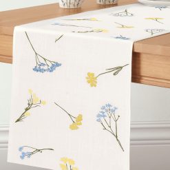 Lenox Heritage Lenox Heritage Wildflowers Allover 14x90 Table Runner