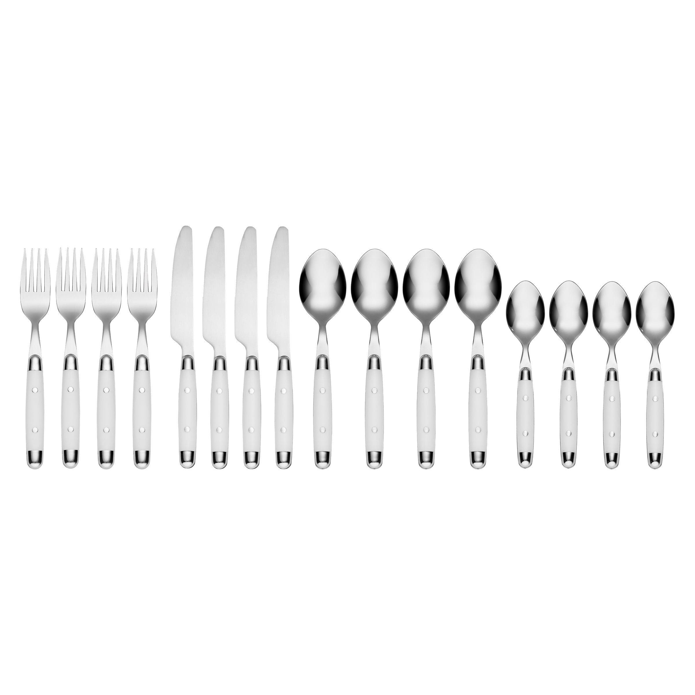 Lenox Heritage Lenox Heritage Jubilee White 16-Piece Flatware Set - Image 3