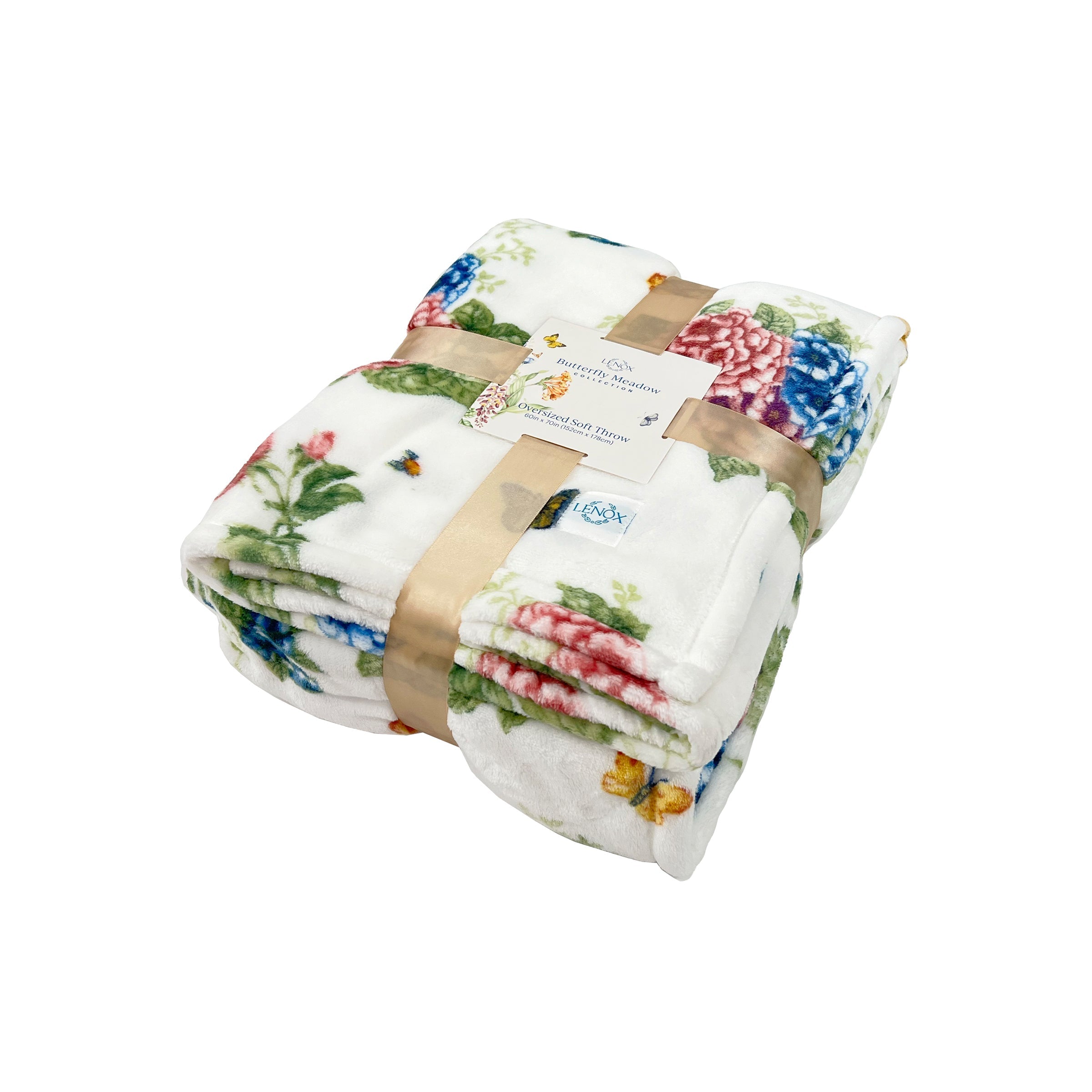 Lenox Heritage Lenox Heritage Butterfly Meadow Hydrangea Throw Blanket - Image 2