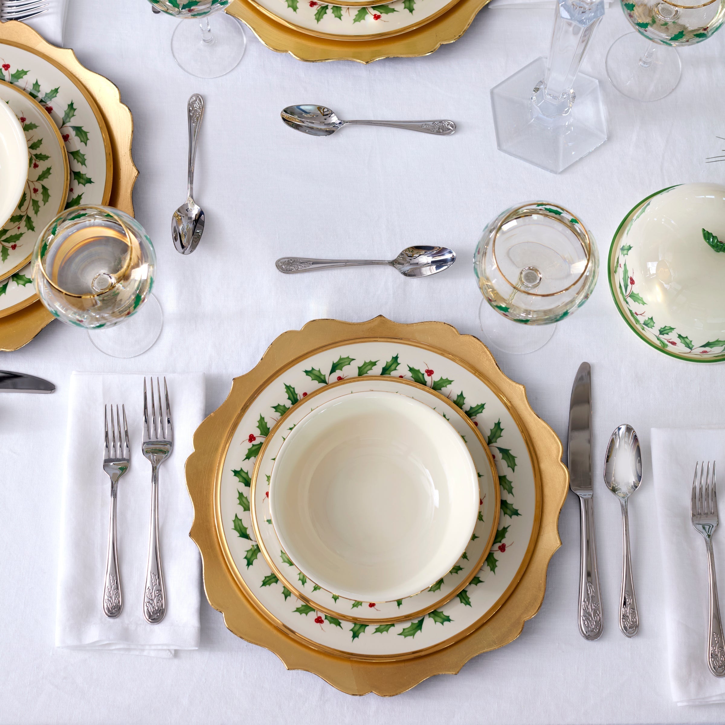 Lenox Heritage Lenox Heritage Holiday 65-Piece Flatware Set - Image 3