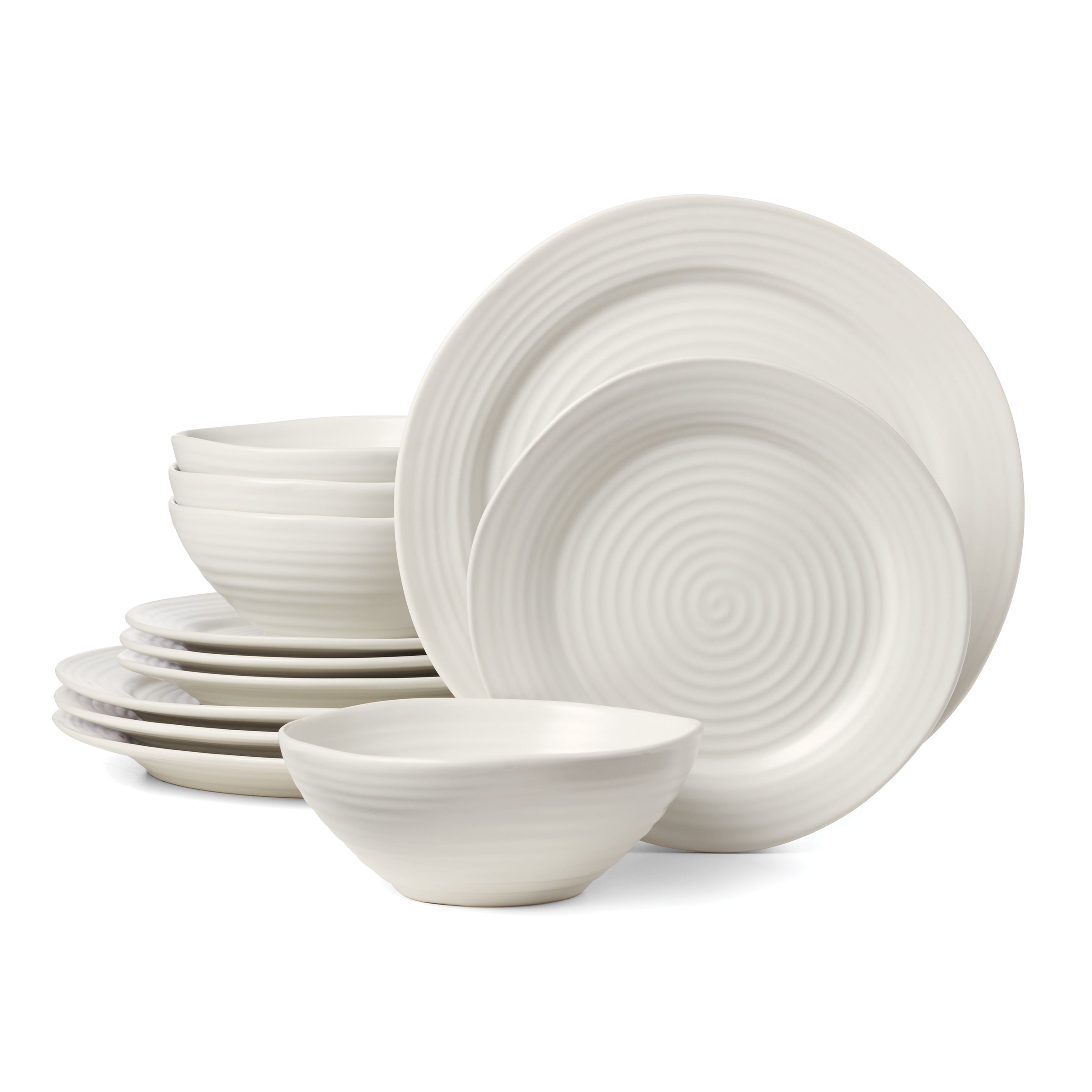 Lenox Heritage Lenox Heritage Ridge White 12-Piece Dinnerware Set