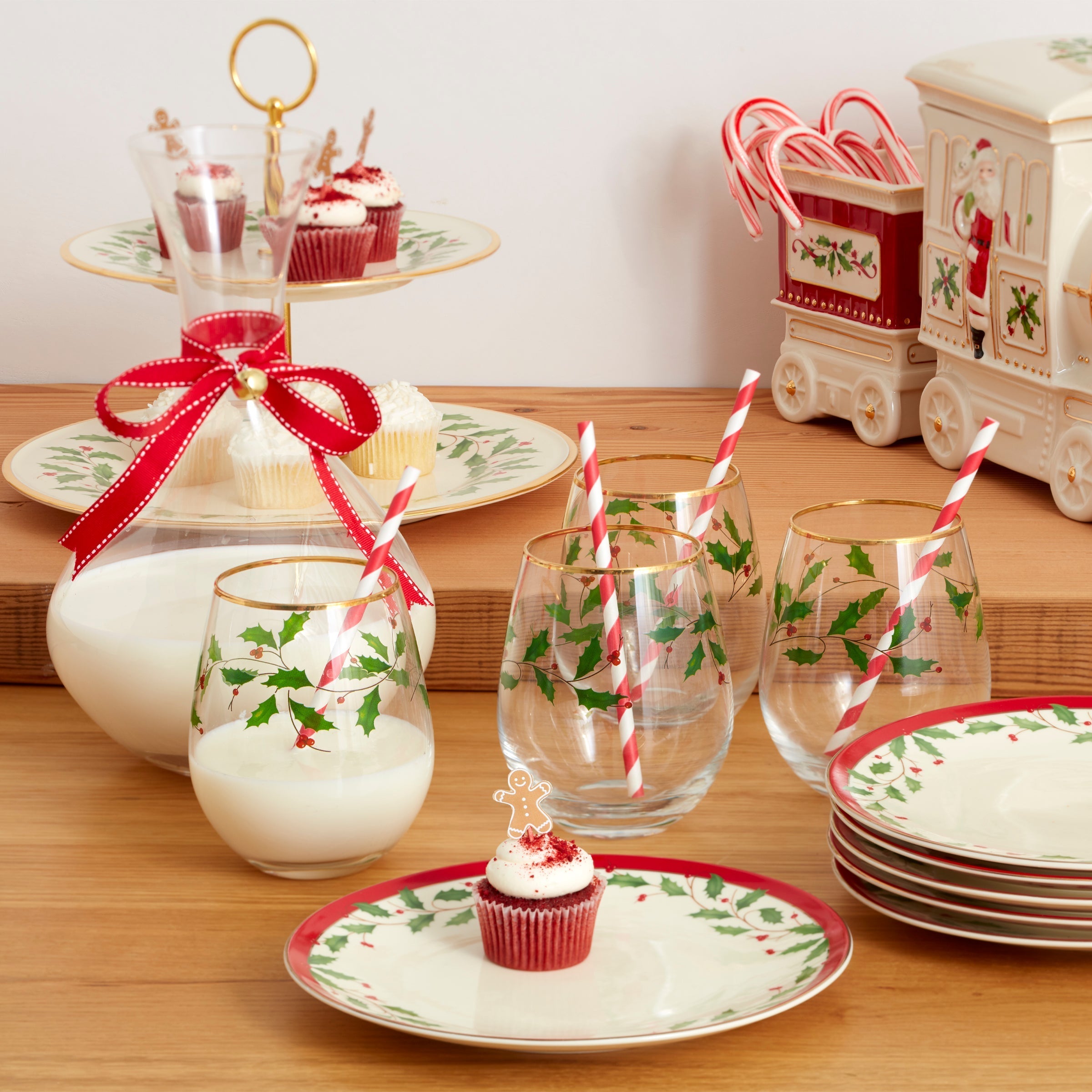 Lenox Heritage Lenox Heritage Holiday Accent Plates, Set of 6 - Image 3