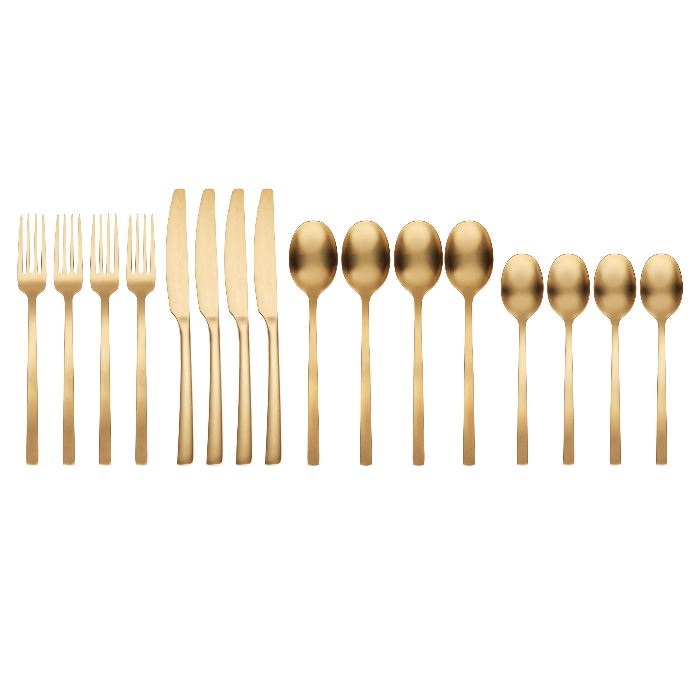 Lenox Heritage Lenox Heritage Beacon Gold Satin 16-Piece Flatware Set - Image 2