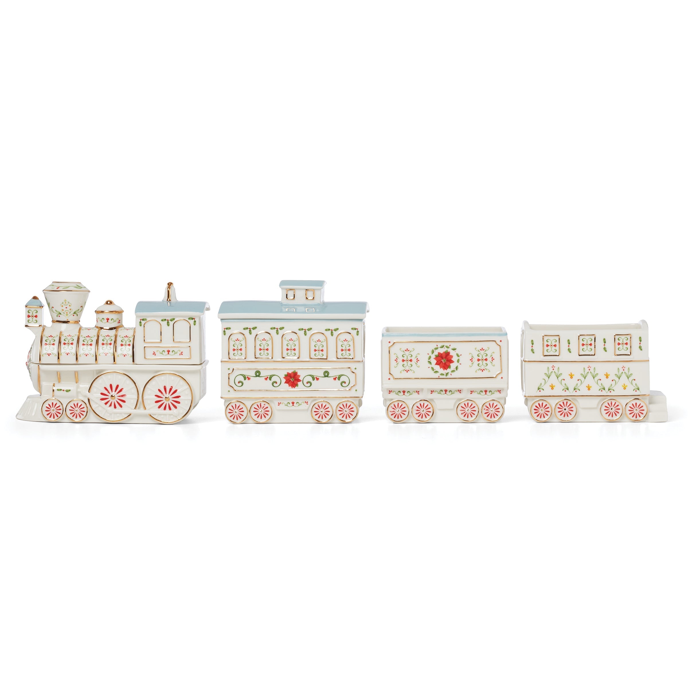 Lenox Heritage Lenox Heritage Lenox Holiday Village Christmas Train Server - Image 2