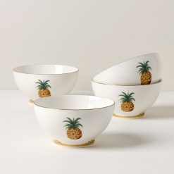 Lenox Heritage Lenox Heritage British Colonial Bamboo Rice Bowls, Set of 4