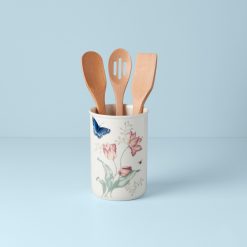 Lenox Heritage Lenox Heritage Butterfly Meadow 4-Piece Utensil Holder Set