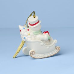 Alternative view of Lenox Heritage Lenox Heritage Personalized Snowman Ornament