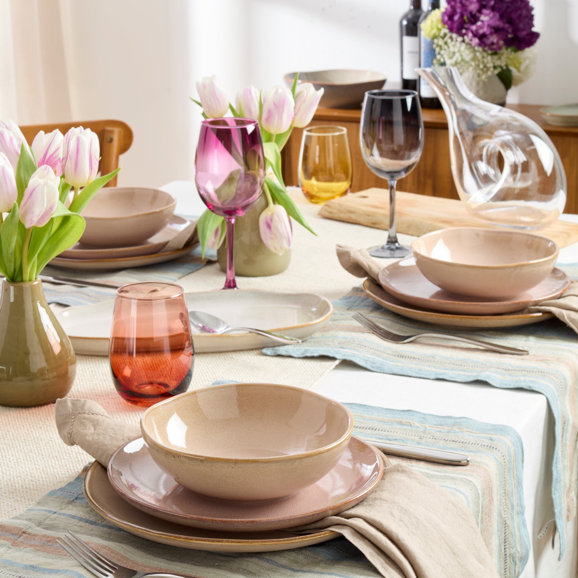 Lenox Heritage Lenox Heritage Golden Hour All-Purpose Wine Glasses, Set of 4 - Image 3