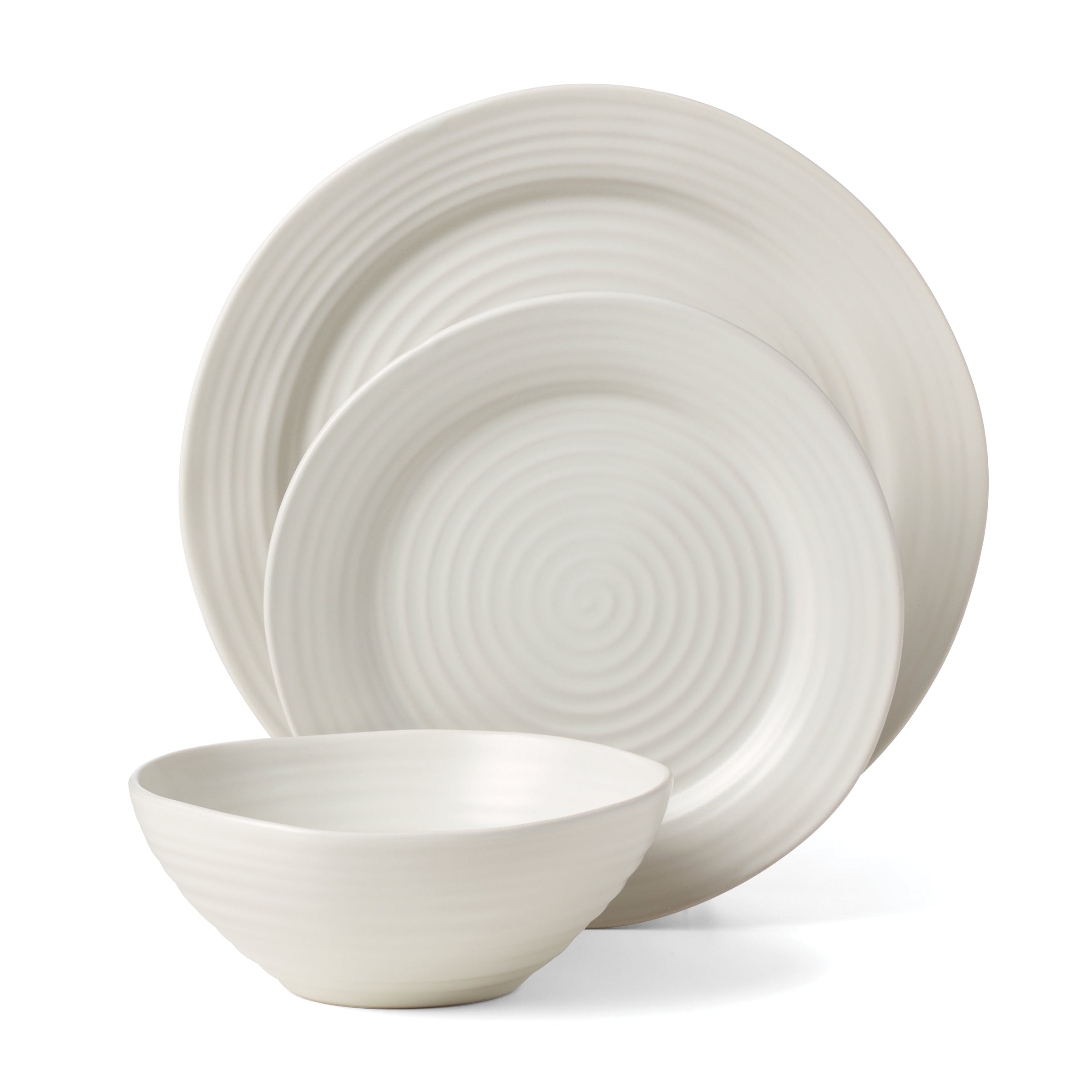 Lenox Heritage Lenox Heritage Ridge White 12-Piece Dinnerware Set - Image 4