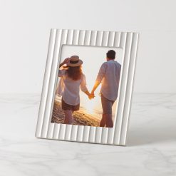 Lenox Heritage Lenox Heritage French Perle Scallop White 8x10 Photo Frame