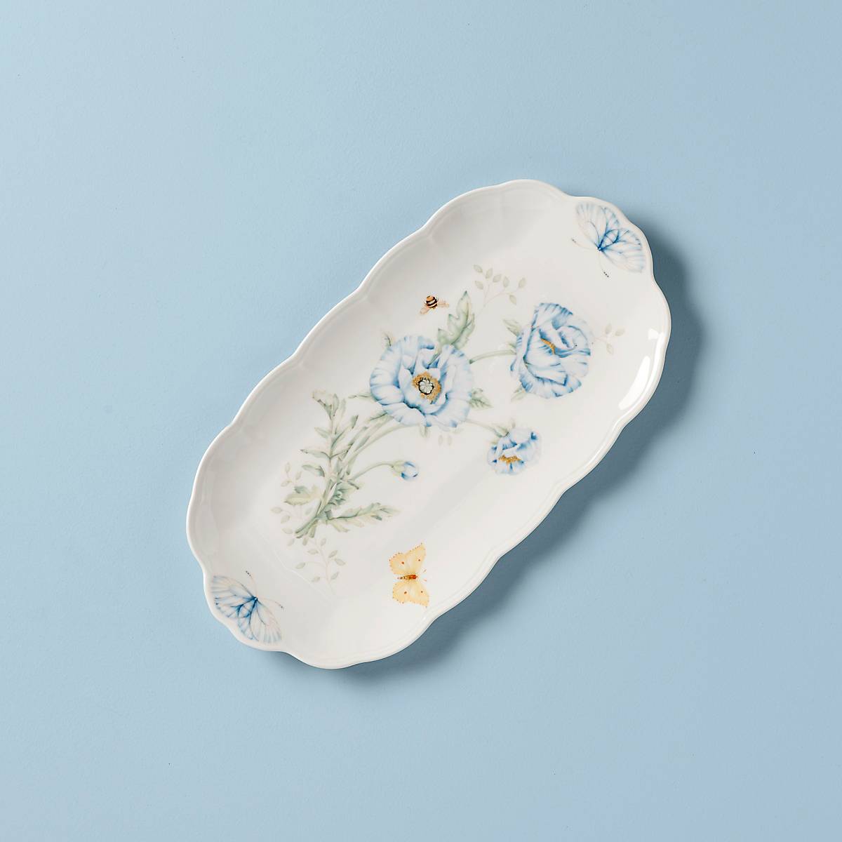 Lenox Heritage Lenox Heritage Butterfly Meadow Oblong Sandwich Tray