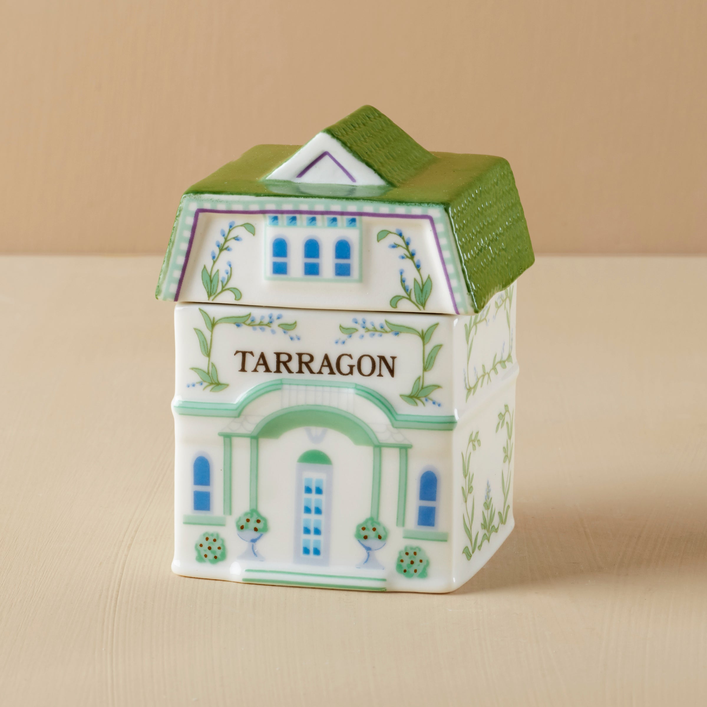 Lenox Heritage Lenox Heritage Lenox Spice Village Tarragon Spice Jar